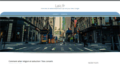 Desktop Screenshot of laic.fr